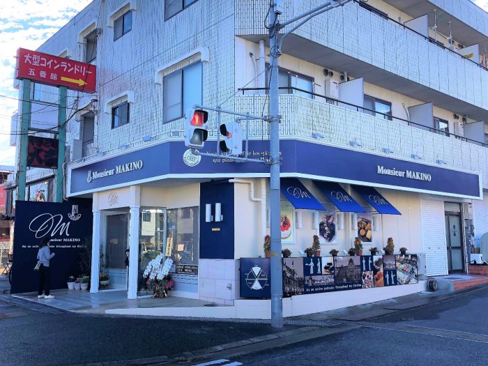 ムッシュマキノ 箕面店 ダイヤ冷ケース 冷蔵ショーケース事例