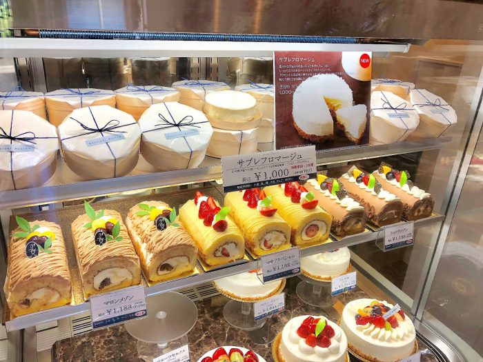 ムッシュマキノ 箕面店 ダイヤ冷ケース 冷蔵ショーケース事例