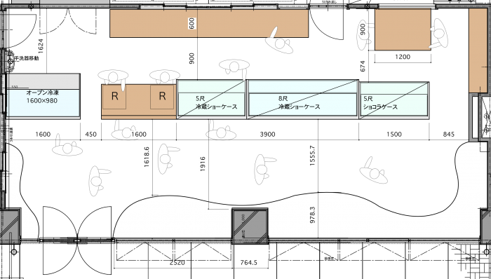 店舗レイアウト