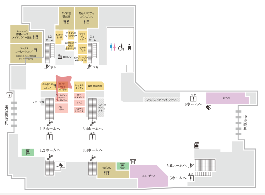 駅構内